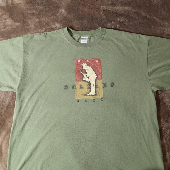 Vintage New Orleans Jazz Tee (XXL) - Picture 3 of 11